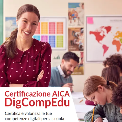 Certificazione AICA DigCompEdu